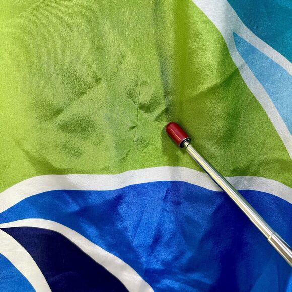 Vintage Silk JONES OF NEW YORK  Scarf - Head or Neck BEAUTIFUL! - Picture 10 of 10